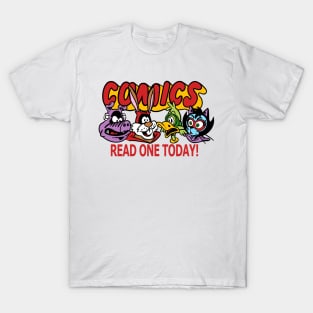 Comics Read One Today (Funny Animals Edit.) T-Shirt